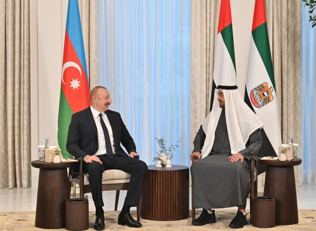 UAE President makes a phone call to President of Azerbaijan