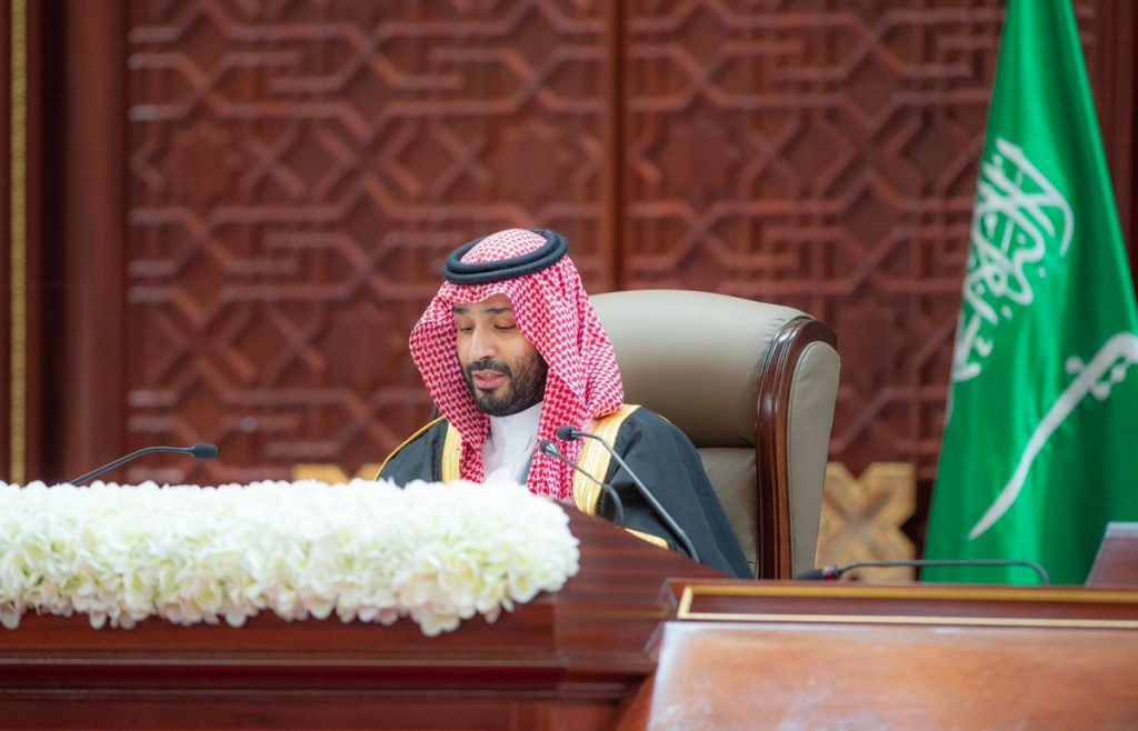 Saudi Crown Prince delivers address to Shoura Council representing King Salman