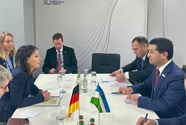Uzbek FM meets with Foreign Minister of Germany