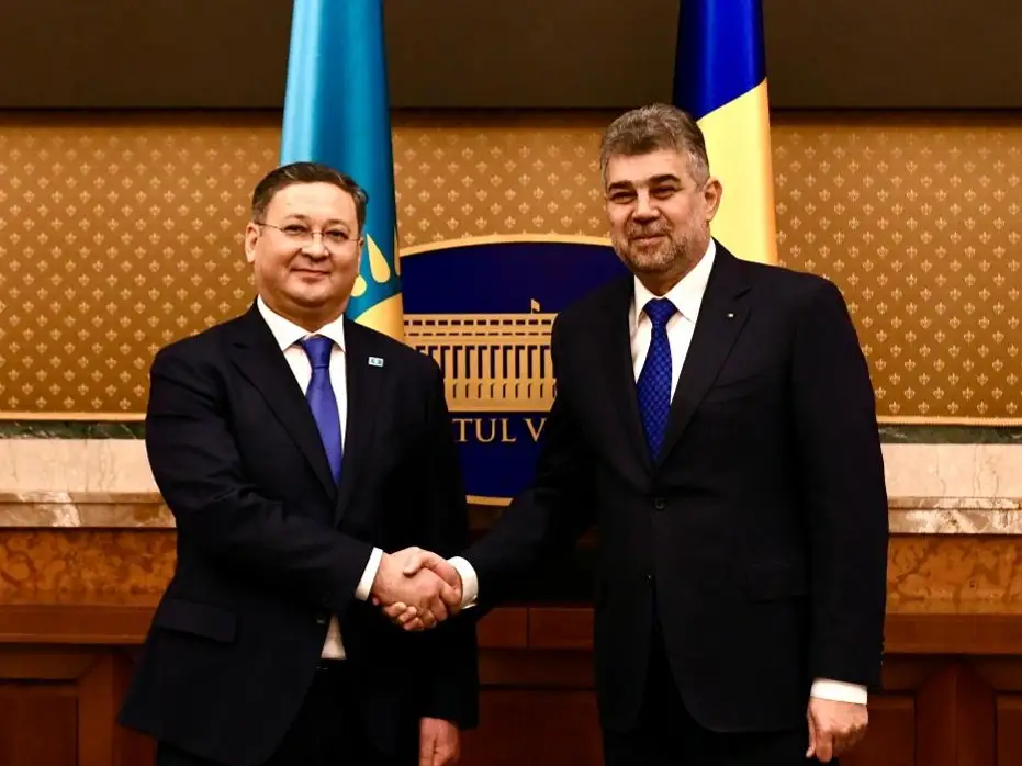 Kazakh FM holds meetings with Romanian PM and Senate Speaker