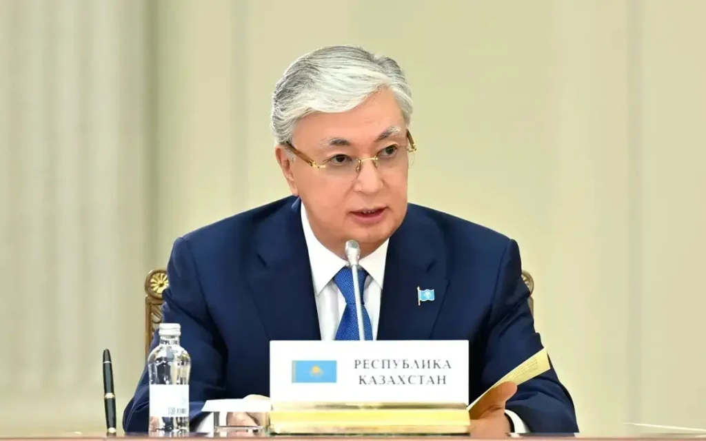 President Tokayev delivers address at Supreme Eurasian Economic Council meeting in St. Petersburg