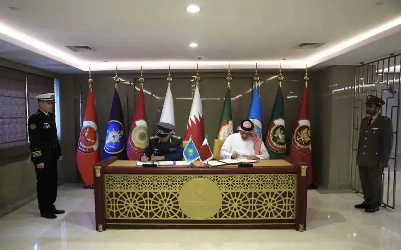 Kazakhstan, Qatar sign agreement on military cooperation