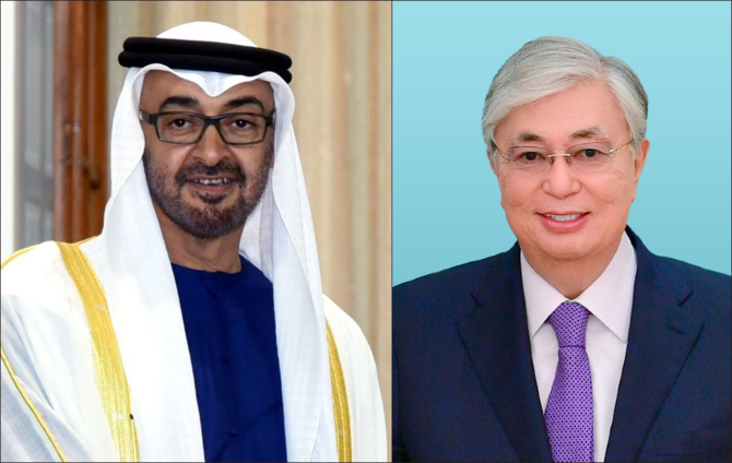 President Tokayev invites UAE President to participate in Astana International Forum 2024