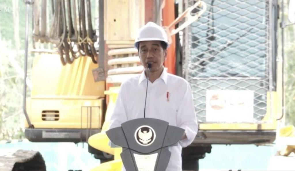 Jokowi inaugurates construction of police office in new capital Nusantara