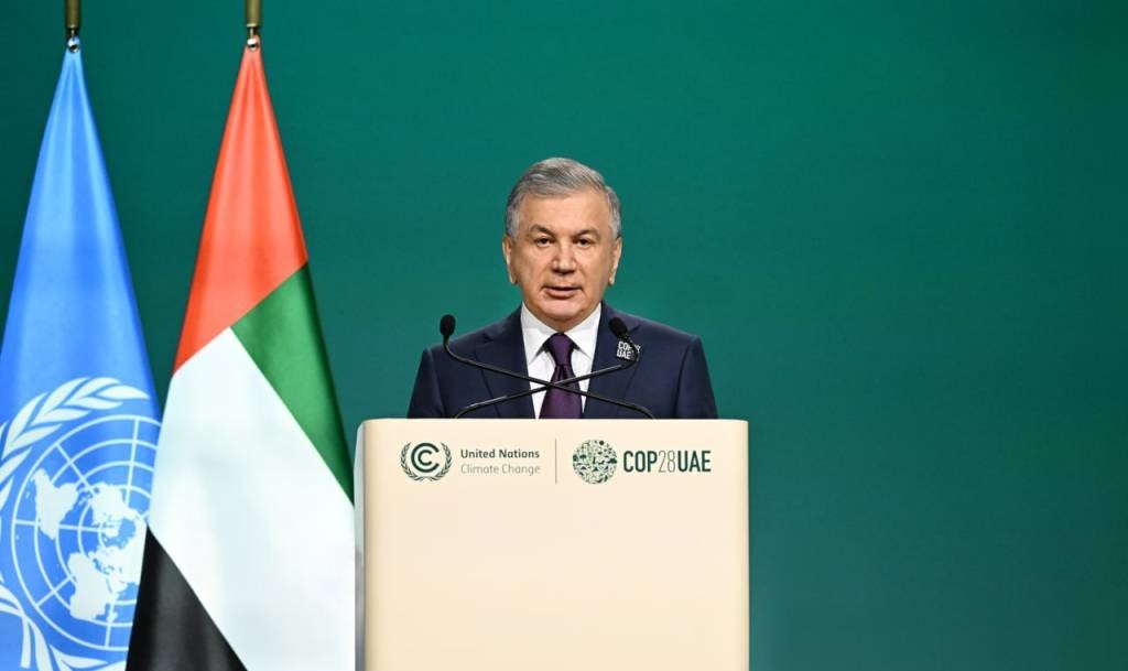 Address by Shavkat Mirziyoyev at UN Climate Change Conference (COP28)