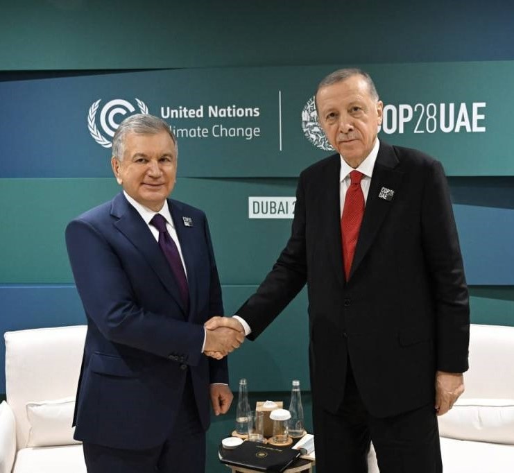 Shavkat Mirziyoyev, Erdogan discuss comprehensive strategic partnership