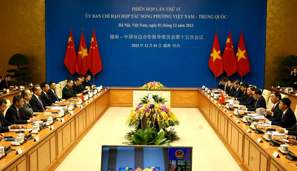 China, Vietnam hold steering committee meeting for bilateral cooperation