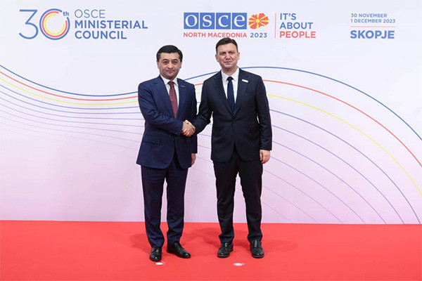 Uzbek FM attends OSCE 30th Ministerial Council