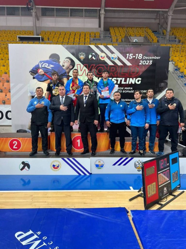 Uzbek athletes won 21 medals at Belt Wrestling World Cup