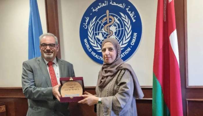 Oman receives Excellence Award 2023 from WHO