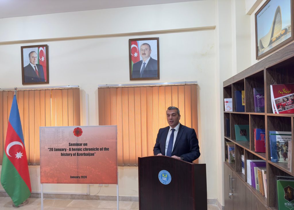 Embassy of Azerbaijan Commemorates January 20 Martyrs in Seminar at NUML