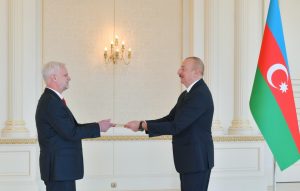President Ilham Aliyev Welcomes U.S. Ambassador Mark Libby