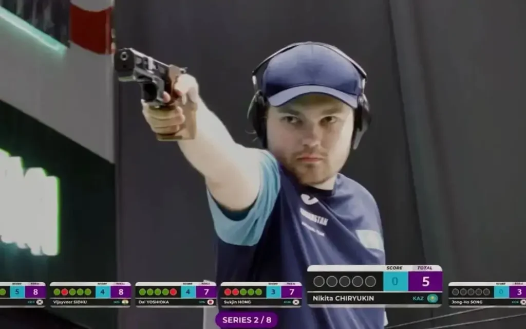 Nikita Chiryutin Secures Gold Medal at Asian Shooting Championship
