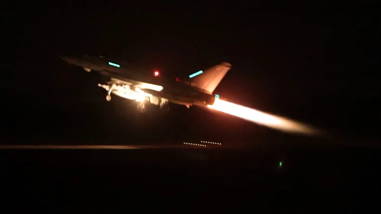 Joint Military Action by US and UK Targets Yemen's Houthi Forces
