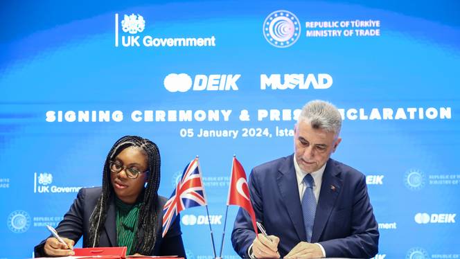 Türkiye and UK Forge Expanded Trade Partnership