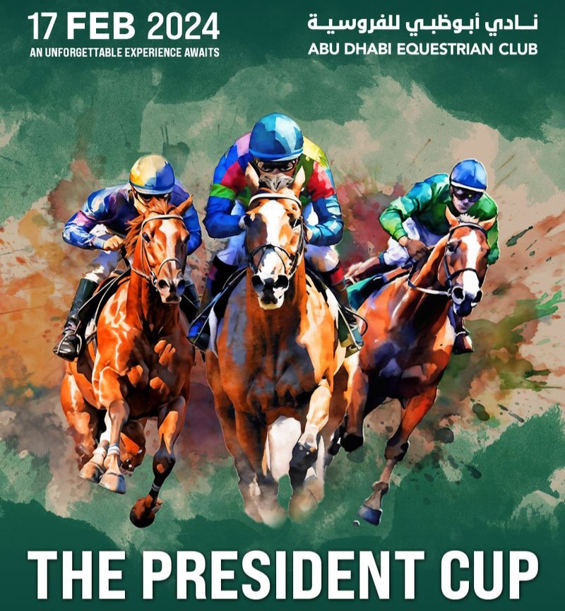 Abu Dhabi Equestrian Club to Host Prestigious 31st UAE President Cup Tomorrow