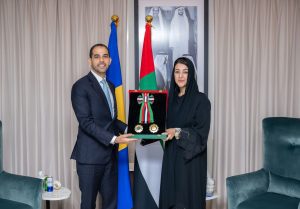 Abu Dhabi, The Gulf Observer: In a ceremony held at the Ministry of Foreign Affairs headquarters, President His Highness Sheikh Mohamed bin Zayed Al Nahyan honored Gabriel Abed, Ambassador of the Republic of Barbados to the United Arab Emirates