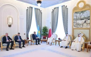 Kazakh President and Qatari Amir Foster Bilateral Ties through High-Level Talks