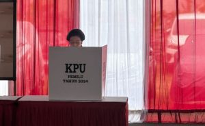 Megawati Soekarnoputri Exercises Voting Right in 2024 General Elections