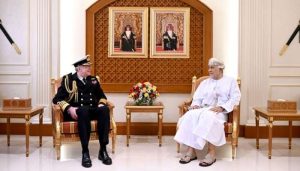 HH Sayyid Shihab Tarik Al Said Meets UK Chief of Defence Staff