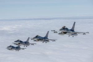 Turkish Romanian F-16 Fighter