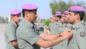 Sultan of Oman Confers Medals on Sultan's Special Force Personnel