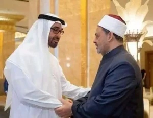 President of UAE Exchanges Ramadan Greetings with Grand Imam Dr. Ahmed Al-Tayeb