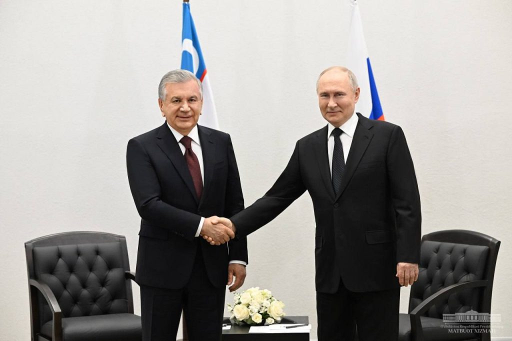President Mirziyoyev Congratulates Putin on Election Victory in Warm Telephone Exchange