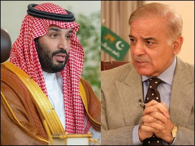 Saudi Crown Prince Congratulates Shahbaz Sharif on Swearing-In Ceremony