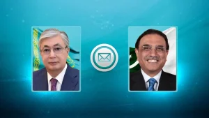 President Tokayev Congratulates Asif Ali Zardari on Presidential Win