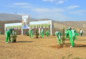 President of Turkmenistan Launches Nationwide Greening Program