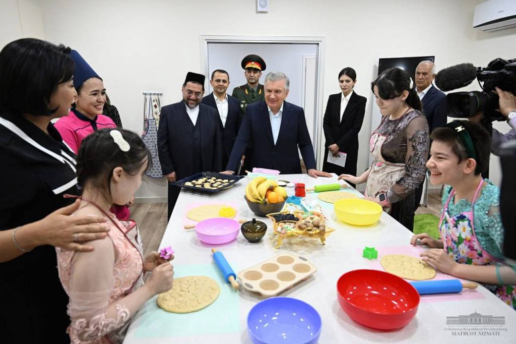 President Mirziyoyev Bolsters Aid for Disabled Children at "Muruvvat" No.1