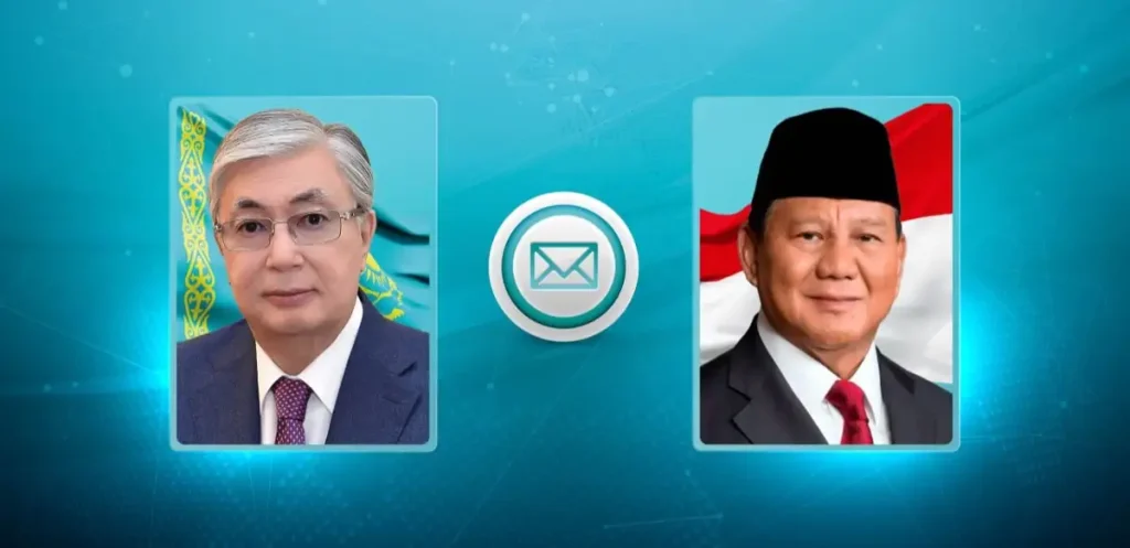 President Tokayev Congratulates Prabowo Subianto on Election Victory