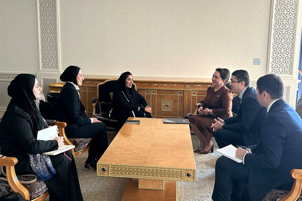 Uzbek Senate Chairperson meets UAE Gender Equality VP at UN Summit