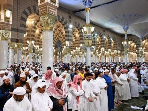 Over 9.8 Million Worshipers and Visitors Flock to Prophet's Mosque in First 10 Days of Ramadan