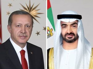 UAE President Receives Phone Call from Turkish President Expressing Well-Wishes Amid Adverse Weather Conditions