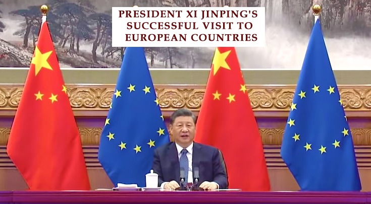 President Xi European countries