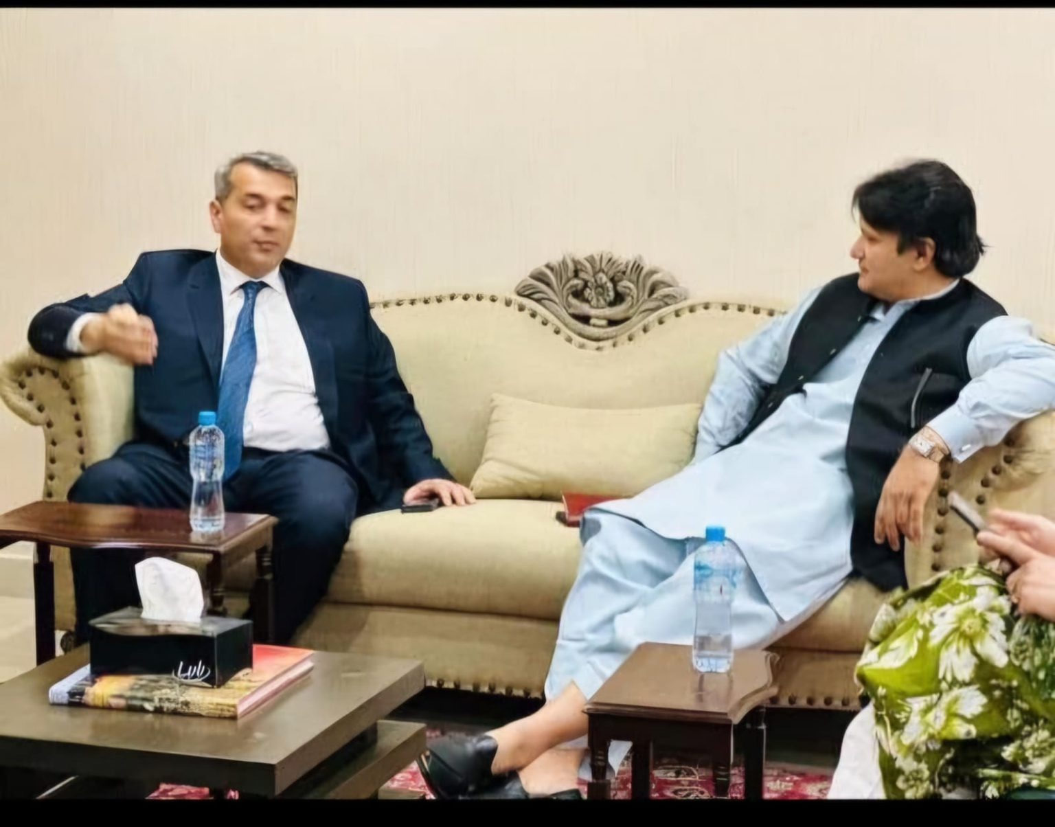 Azerbaijan Ambassador Meets With Mna Syed Raza Ali Gillani Member Of