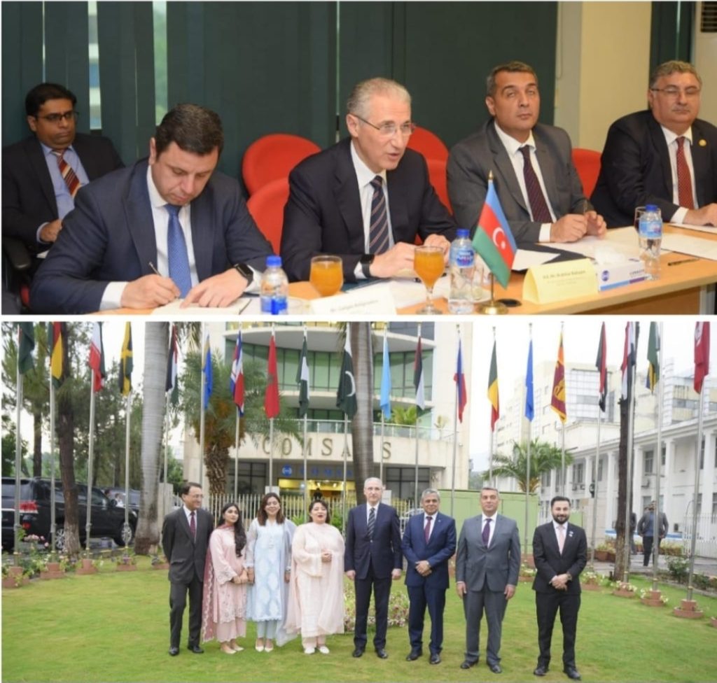President-designate COP-29 visits COMSATS