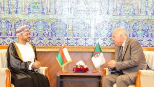 Omani Foreign Minister Holds Talks with Algerian Minister of Foreign Affairs