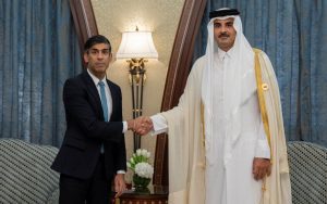 Amir of Qatar and UK PM Hold Talks on Gaza Strip Developments