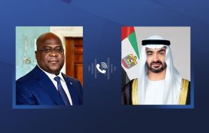 UAE President Receives Call from DRC President to Discuss Bilateral Cooperation