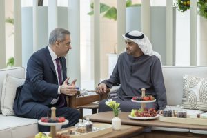 President of UAE Meets Turkish FM Hakan Fidan