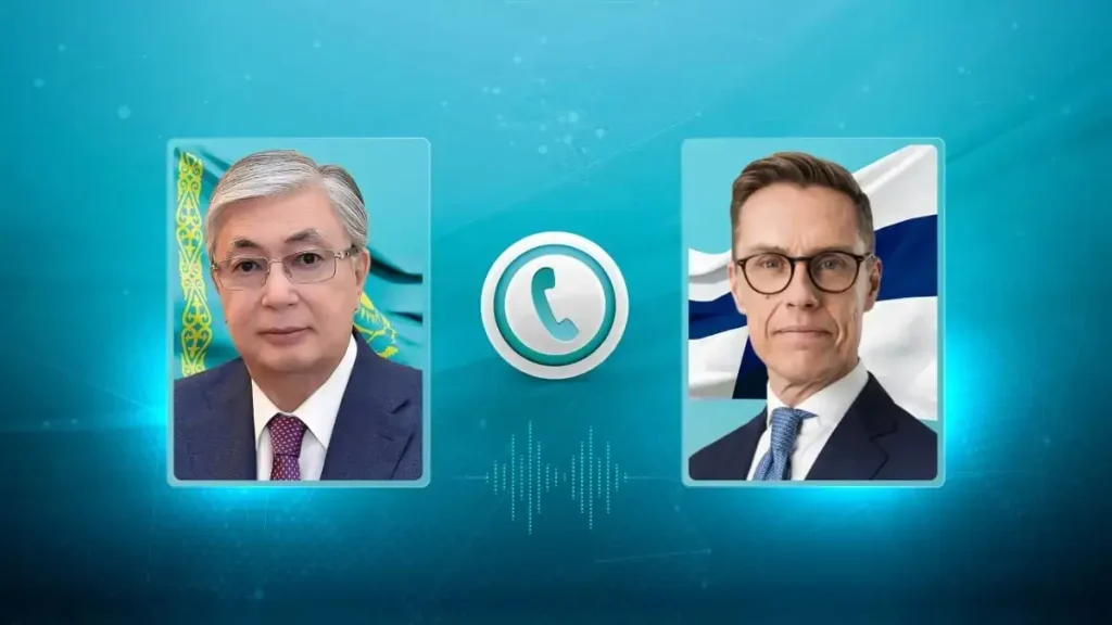 President Tokayev and Finnish President Discuss Bilateral Relations