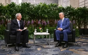 President Tokayev Meets with Singapore's Senior Minister to Enhance Bilateral Relations