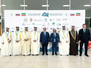 Qatar's Delegation Engages in Bilateral Talks at Russia-Islamic World Economic Forum in Kazan