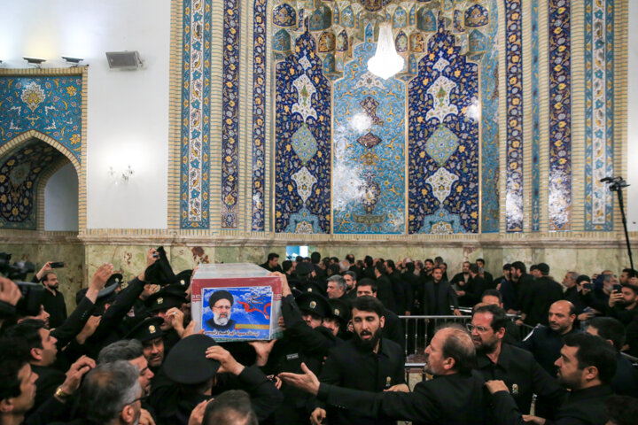 Late President Ebrahim Raisi Laid to Rest in Mashhad
