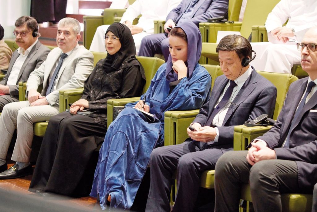 Sheikha Moza Engages in Dialogue on Precision Health in Clinical Practice