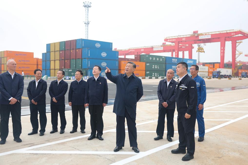 Xi Jinping Inspects Rizhao City, Emphasizes Smart and Green Development