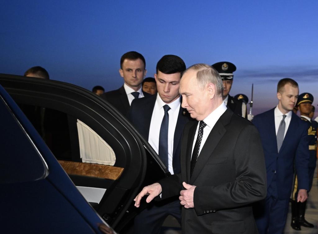 Russian President Putin Arrives in Beijing